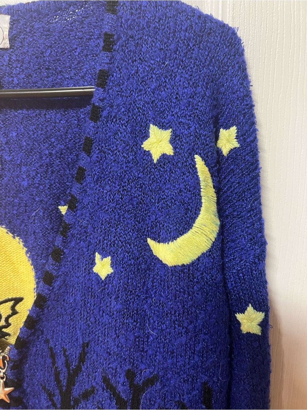 Vintage 90s Halloween Mandal Bay Cardigan - Picture 5 of 7